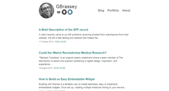 Desktop Screenshot of gbrassey.com