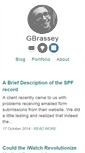 Mobile Screenshot of gbrassey.com