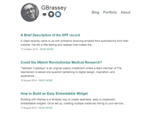 Tablet Screenshot of gbrassey.com
